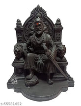 Ceramic Chhatrapati Shivaji Maharaj statue, 8-inch idol showpiece, The Legend of Maharashtra series